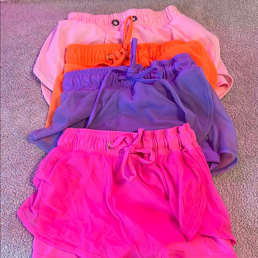 Colorful Kids Shorts Set